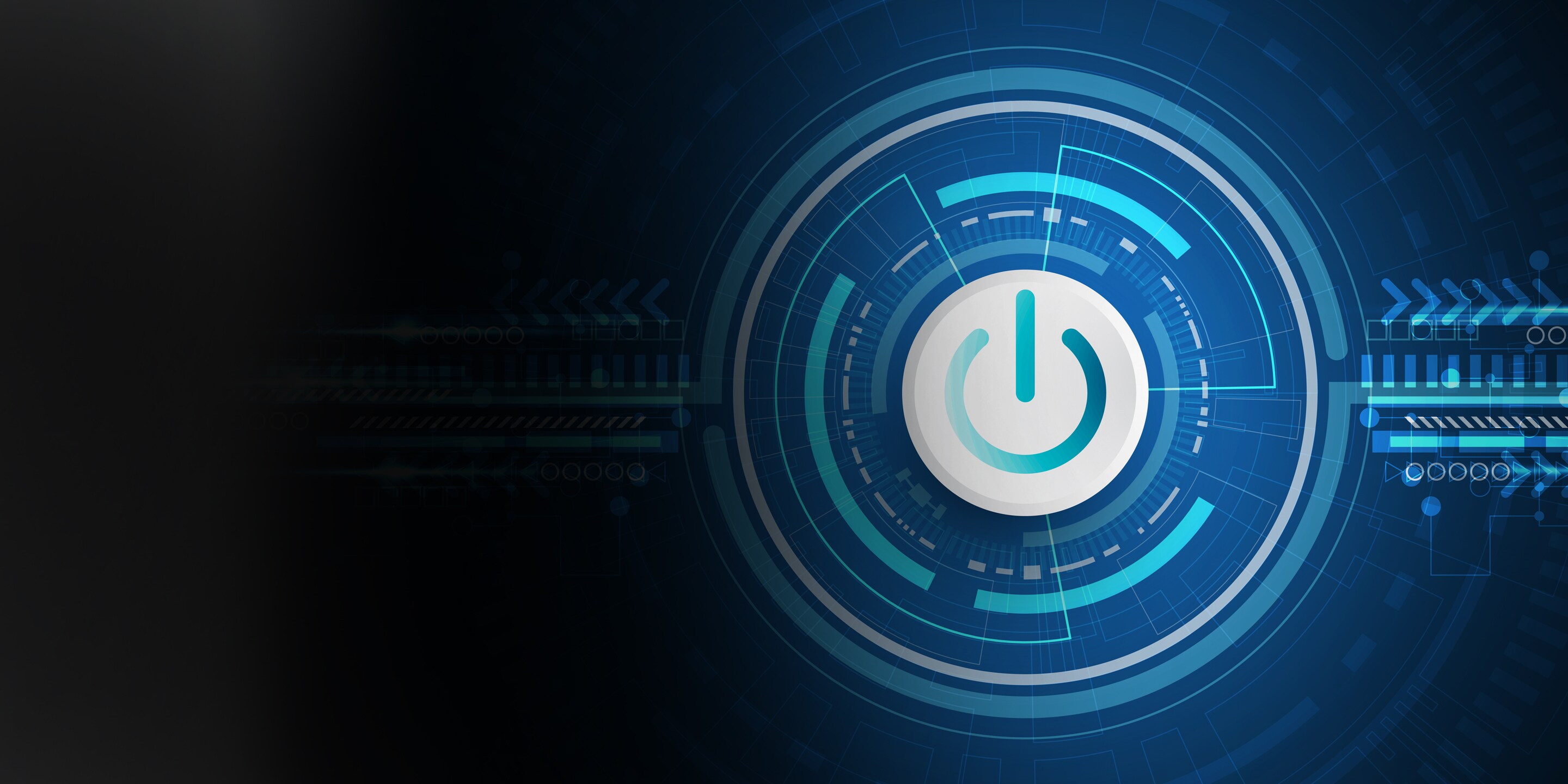 notifier power hero image with power button | Honeywell